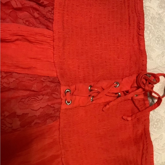 Venus XL red bandeau top new - Picture 5 of 7